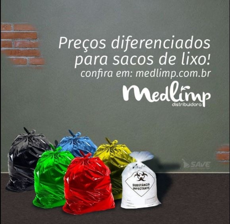 Saco para Lixo Reforçado para Comprar Vila Cruzeiro - Saco de Lixo Reforçado 200 Litros