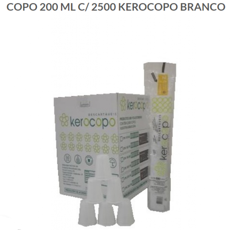 Copos Descartáveis de 200 Ml Cerqueira César - Copos Descartáveis Biodegradáveis
