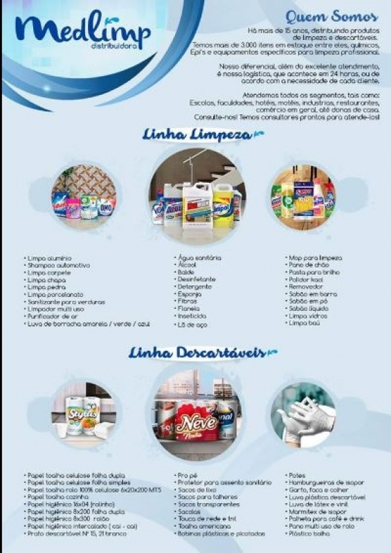 Distribuidora de Materiais Descartáveis para Condomínios Morumbi - Embalagens Descartáveis para Condomínios Praia Grande
