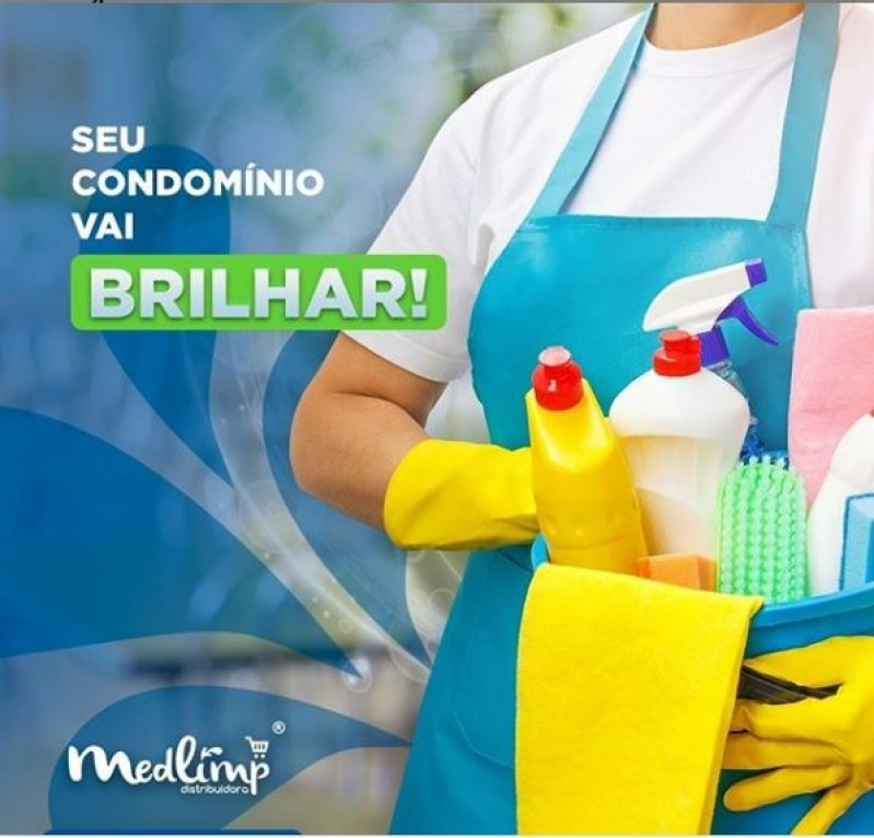 Material de Limpeza Condominio São Miguel Paulista - Produtos de Limpeza Condominios ABC